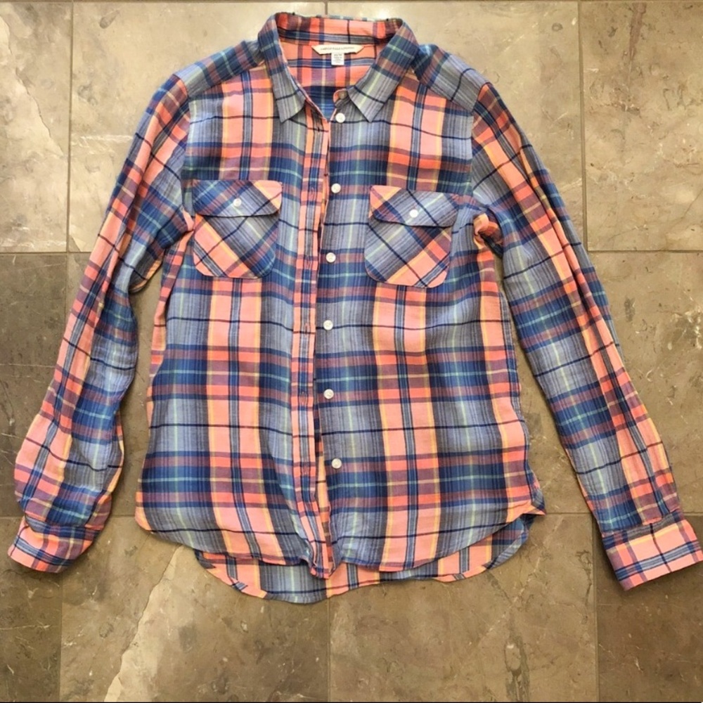 Plaid Button Down Shirt